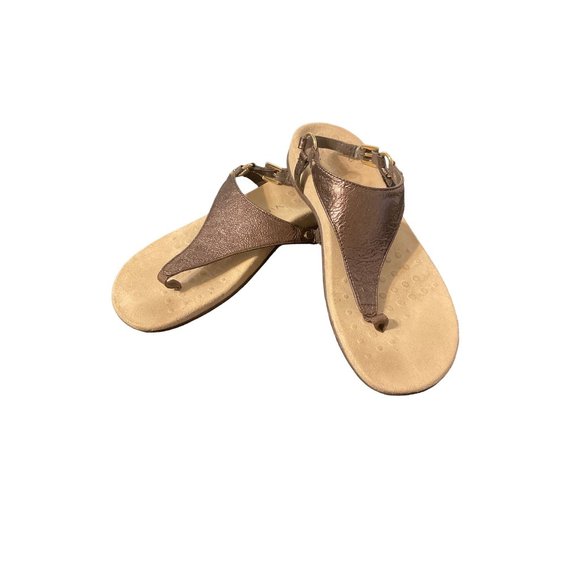 Vionic Shoes - VIONIC Kirra Thong Sandals Bronze sz. 9.5